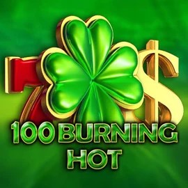 100 Burning Hot slot logo by Amusnet Interactive at Lukki Casino100 Burning Hot