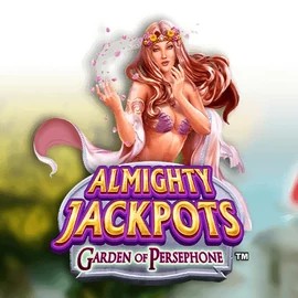 Almighty Jackpots: Garden of Persephone logo by Novomatic at Lukki Casino