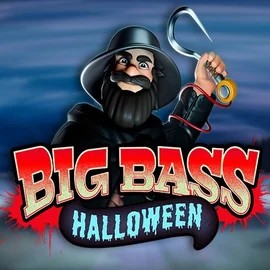 Big Bass Halloween logo by Pragmatic Play at Lukki CasinoBig Bass Halloween