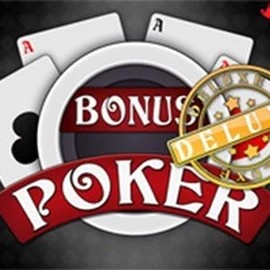 Official Table Games logo: Bonus Poker Deluxe - 3 Hands by RTG (Reel Time Gaming) at Lukki Casino