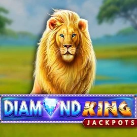 Try Diamond King Jackpots slot by SpinPlay Games on casinolukki.eu – logo image
