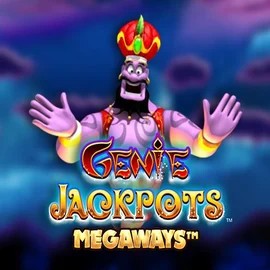 Genie Jackpots Megaways game by Blueprint Gaming – logo hosted on Lukki Casino