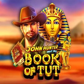John Hunter and the Book of Tut by Pragmatic Play, showcased at casinolukki.eu – game logo