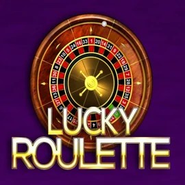 Lucky Roulette online game logo by Belatra Games on casinolukki.eu