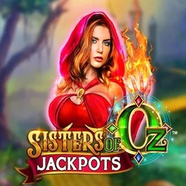 Sisters Of Oz Jackpots by Triple Edge Studios, showcased at casinolukki.eu – game logo
