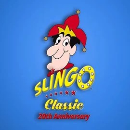Slingo Classic 20th Anniversary slot logo by Slingo at Lukki Casino